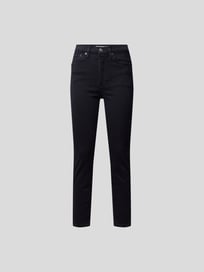 Slim Fit Jeans mit Brand-Detail von RE/DONE Grau / Schwarz - 12
