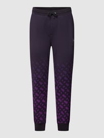 Sweatpants mit Farbverlauf - BOSS x Khaby 2.0 von BOSS Grau / Schwarz - 12