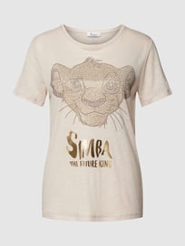 T-shirt met Disney®-motief van Princess Goes Hollywood Wit - 44