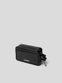 Crossbody Bag mit Label-Applikation von Jacquemus Grau / Schwarz - 31
