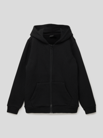 Sweatjacke mit Kapuze von Kabooki Grau / Schwarz - 42