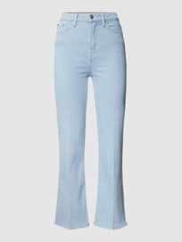 Jeans mit Label-Patch von Tommy Hilfiger Blau / Türkis - 45