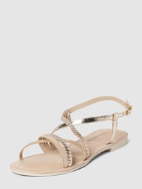 Sandalen in metallic look van Tamaris Geel - 2
