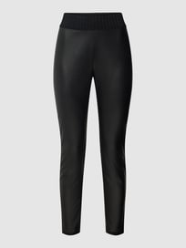 Broek met elastische band, model 'Vidagma' van Vila Grijs / zwart - 13
