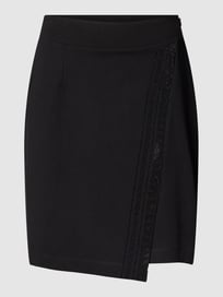 Minirok met siersteentjes van LIU JO SPORT Grijs / zwart - 34