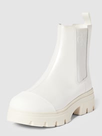 Chelsea Boots in Lack-Optik von Calvin Klein Jeans Weiß - 13