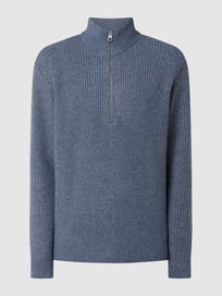 Troyer mit Rippenstruktur von Fynch-Hatton Blau / Türkis - 48