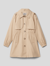 Jacke mit seitlichen Eingrifftaschen von Only Weiß - 46