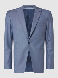 2-Knopf-Sakko mit Stretch-Anteil von Wilvorst Blau / Türkis - 41