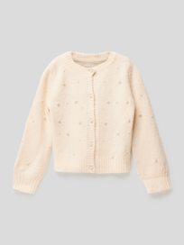Cardigan mit Zier-Besatz von Guess Weiß - 15