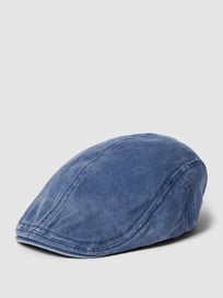 Platte pet in denimlook van Müller Headwear Blauw / turquoise - 7