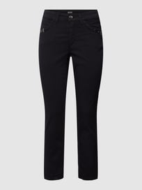 Jeans mit Label-Patch von MAC Blau / Türkis - 18