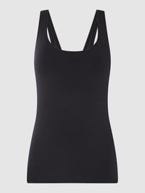 Unterhemd mit wattierten Cups Modell 'Go Allround'  von Sloggi Grau / Schwarz - 46