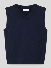 Pullunder in Strick-Optik Modell 'WAISTCOAT GENIO' von Mango Blau / Türkis - 26