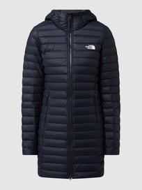 Daunenmantel mit Kapuze - wasserabweisend Modell 'Stretch Down' von The North Face Blau / Türkis - 4