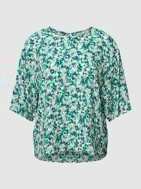 Bluse mit Allover-Muster von Marc O'Polo Denim Grün - 28