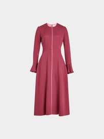 Cocktailkleid aus Seide von Roksanda Rot - 6