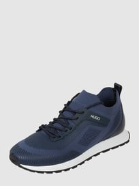 Sneakers van textiel, model 'Iceline'  van HUGO Blauw / turquoise - 24