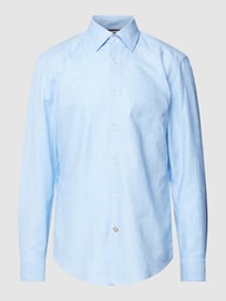 Casual Fit Business-Hemd mit Kentkragen Modell 'kent' von BOSS Blau / Türkis - 7