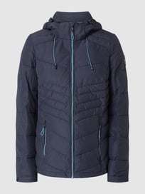 Gewatteerd jack met afneembare capuchon van G.I.G.A. DX Blauw / turquoise - 15