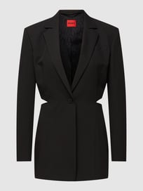 Blazer mit Cut Outs Modell 'Asonna' von HUGO Grau / Schwarz - 23