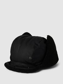 Mütze mit Ohrenklappen Modell 'MORAR' von Barbour Grau / Schwarz - 23