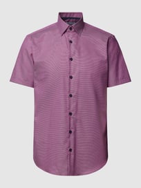Business-Hemd mit 1/2-Arm von Christian Berg Men Rosa - 21