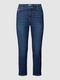 Slim Fit Jeans im 5-Pocket-Design mit Viskose-Anteil von Christian Berg Woman Blau / Türkis - 16