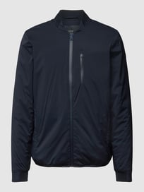 Bomberjack met opstaande kraag, model 'OPRIM' van AlphaTauri Blauw / turquoise - 3