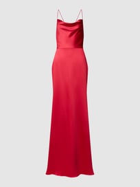 Abendkleid in Satin-Optik von Unique Rosa - 34