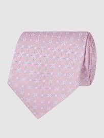 Krawatte aus reiner Seide (8cm) von Eton Rosa - 20