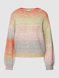 Gebreide pullover met kleurverloop, model 'benette' van Vila Oranje - 28