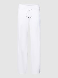 Straight Fit Sweatpants mit elastischem Bund Modell 'CANDICE' von Raffaello Rossi Weiß - 1