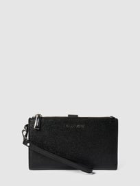 Portemonnaie mit Label-Applikation von MICHAEL Michael Kors Grau / Schwarz - 9