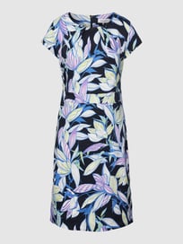 Mini-jurk met all-over motief van Gerry Weber Blauw / turquoise - 19