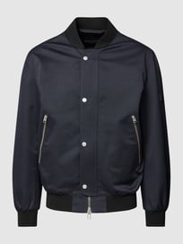 Bomberjacke mit Label-Patch Modell von Marc O'Polo Blau / Türkis - 1