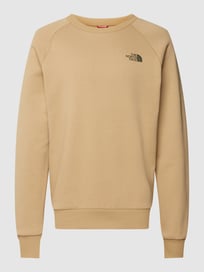 Sweatshirt met labelprint, model 'RAGLAN REDBOX CREW' van The North Face Wit - 42