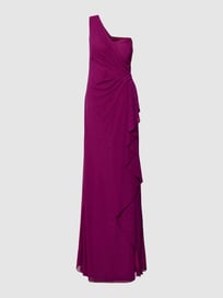 Avondjurk met one shoulder-band van TROYDEN COLLECTION Roze - 45