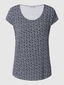 Shirt mit floralem Muster Modell 'Dottie' von Fransa Blau / Türkis - 19