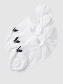 Sneakersocken mit Label-Print im 3er-Pack von adidas Originals Weiß - 42