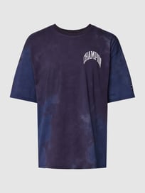 T-shirt in batiklook van CHAMPION Blauw / turquoise - 8