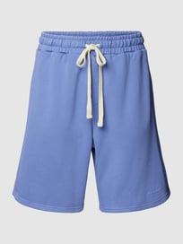 Korte broek met labelprint van Pegador Paars - 22