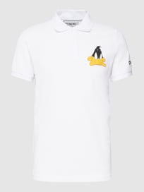 Poloshirt mit Motiv-Detail von Iceberg Weiß - 10