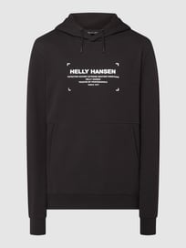Hoodie mit Logo-Print von Helly Hansen Grau / Schwarz - 32