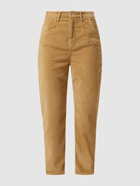 Baggy Fit Cordhose mit Stretch-Anteil Modell 'Laura'  von Mavi Jeans Braun - 5