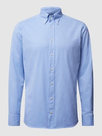 Slim Fit Business-Hemd aus Oxford  von Eton Blau / Türkis - 17