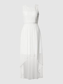 Cocktailkleid mit Vokuhila-Optik von Jake*s Cocktail Weiß - 12