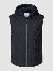 Steppweste mit Kapuze von Aeronautica Militare Blau / Türkis - 7