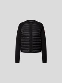 Daunenjacke mit Brand-Detail von Canada Goose Grau / Schwarz - 6