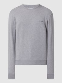 Sweatshirt aus Baumwolle Modell 'Emerson'  von Tiger Of Sweden Grau / Schwarz - 31